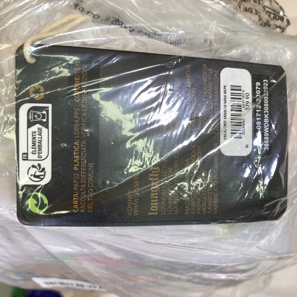 Disney Loungefly Beauty and the Beast Mirror Mini Backpack Sealed NWT - Picture 16 of 16